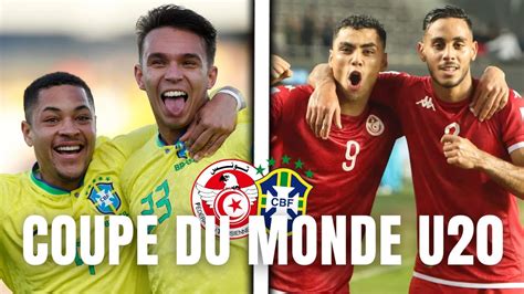 tunisie vs brazil u20